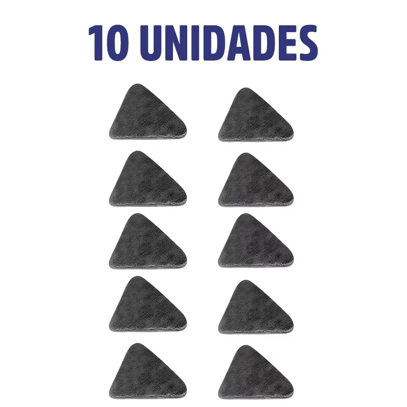 Refil de Pano para Mop Giratório 360° TriMop Mega Certo 10 Unidades