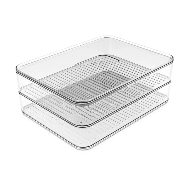 Porta Frios Duplo Clear Transparente
