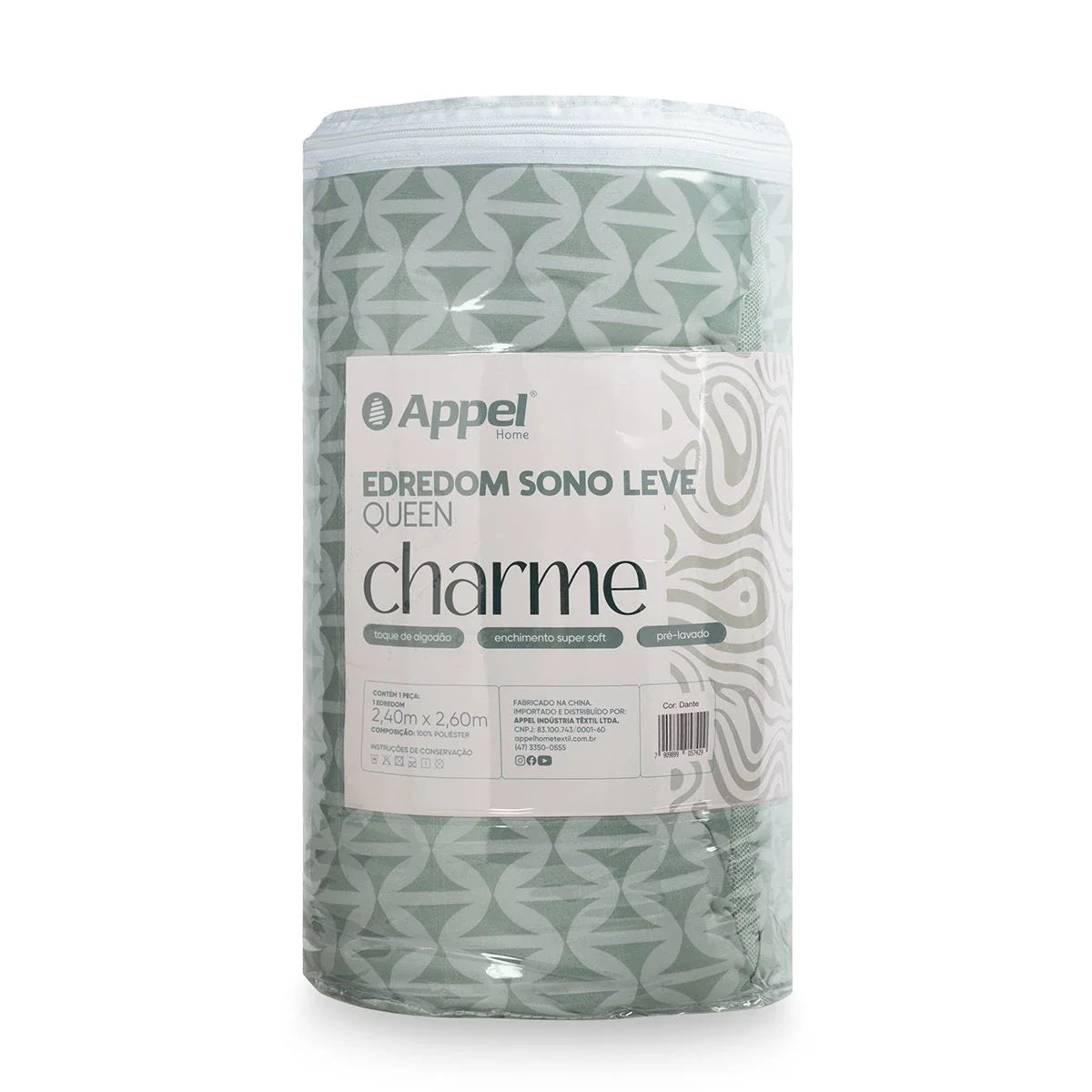 Edredom King Charme Sono Leve Appel Home Dante
