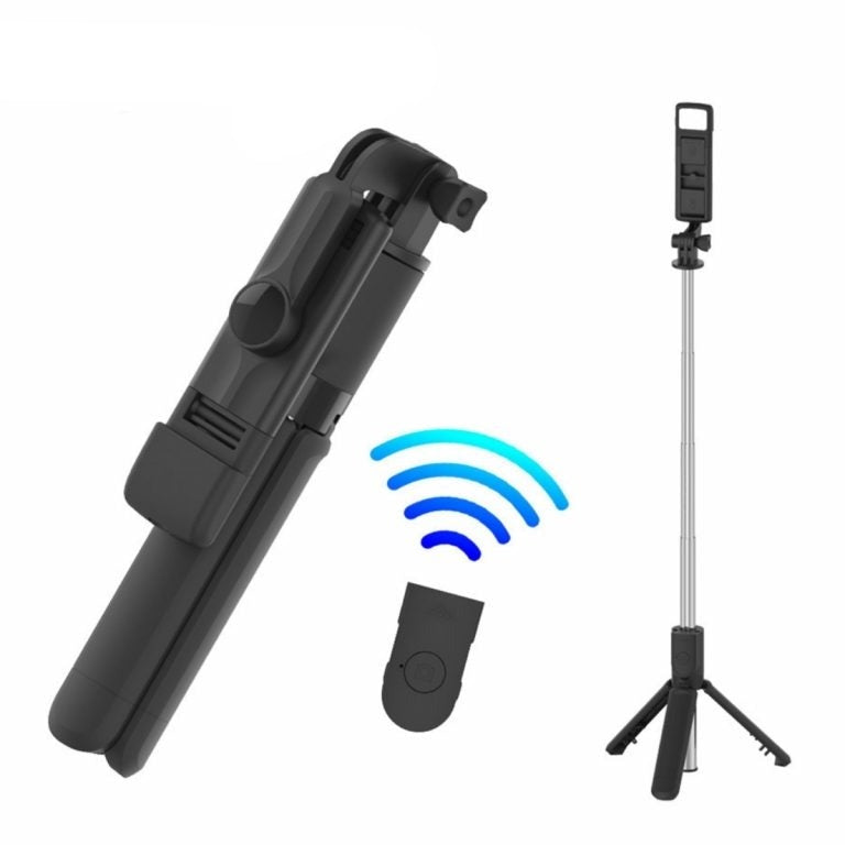 Tripé Selfiegram 5 em 1 com Luz LED Integrada Mega Certo
