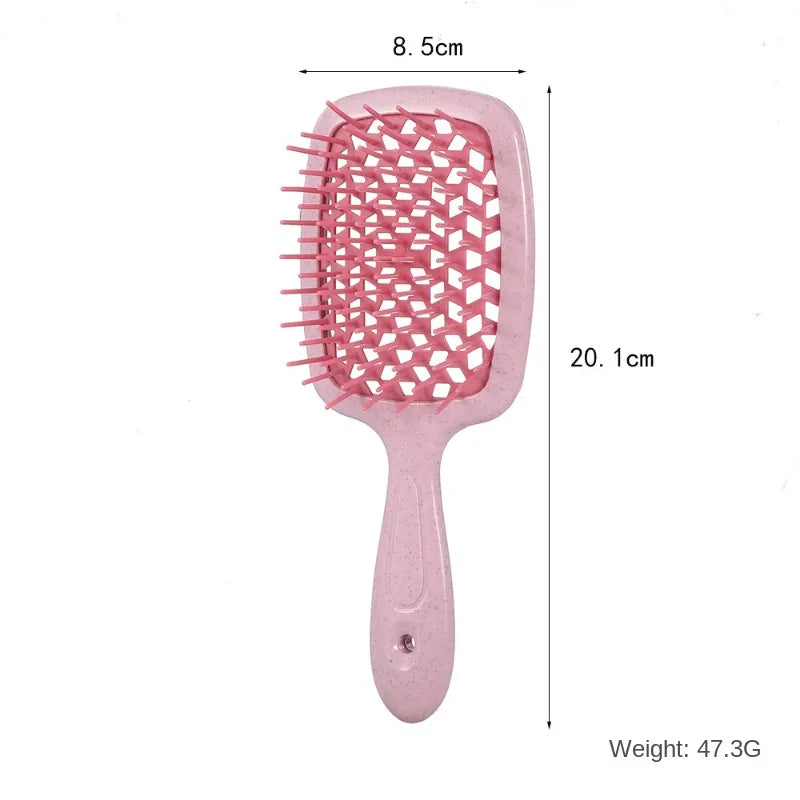 Escova Anti Frizz Antiquebra Profissional Mega Certo