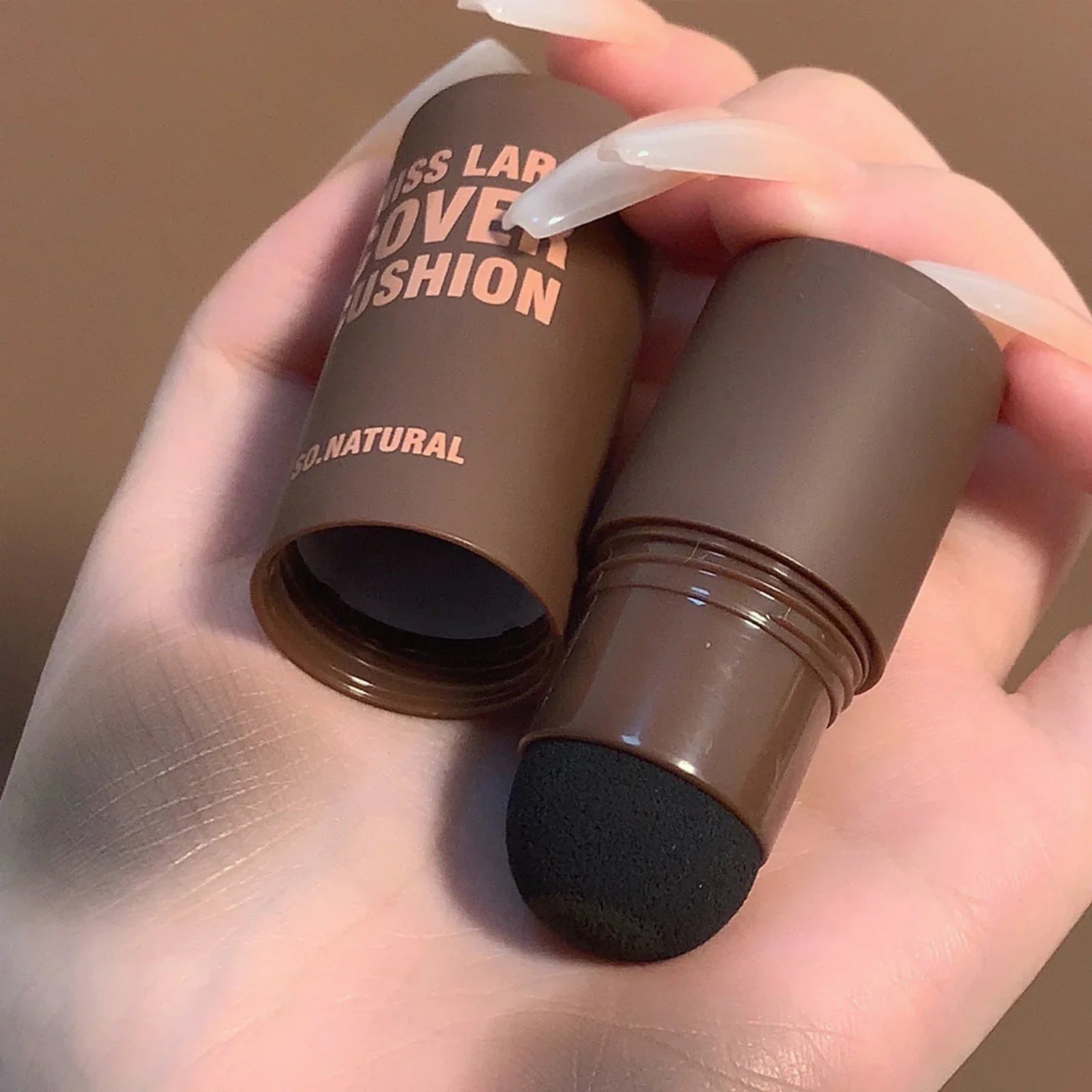 Preenchimento de Maquiagem Capilar à Prova D'Água Natural Unissex FillHair Mega Certo
