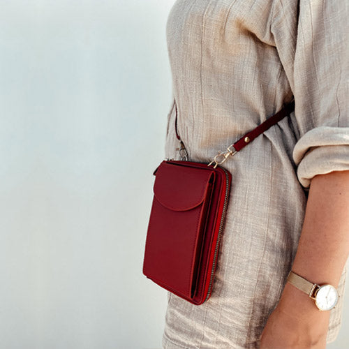 Bolsa Crossbody Carteira Integrada Eleganta Mega Certo