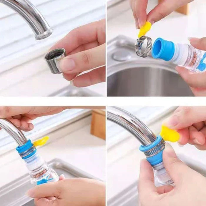 Bico Adaptador de Torneira 360º com Filtro HydraFlow Mega Certo