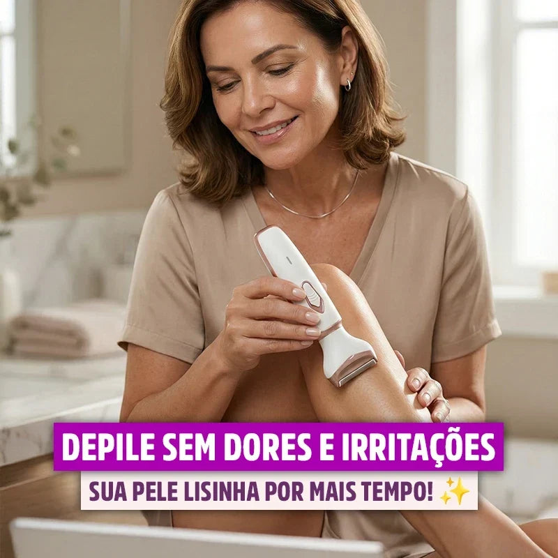 Depilador Elétrico Feminino 4 em 1 Velumi Mega Certo