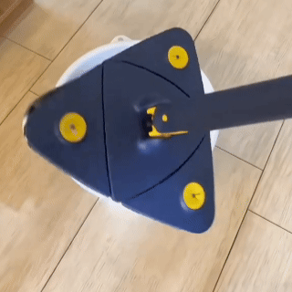 Esfregão Mop Triangular Giratório 360° TriMop Mega Certo