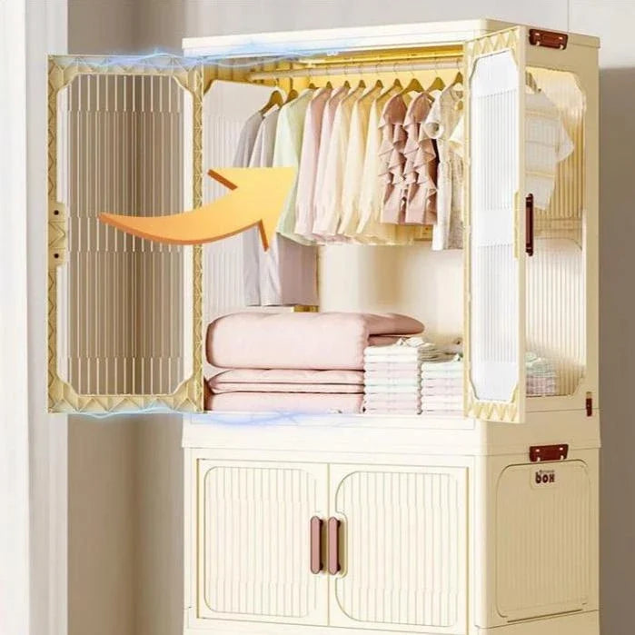 Guarda-Roupa Infantil Organizador Multiuso Plástico