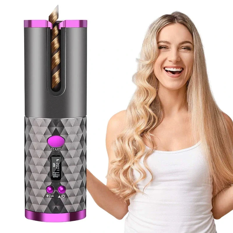 Modeladora de Cachos Baby Liss Sem Fio Portátil TwistGlam Mega Certo