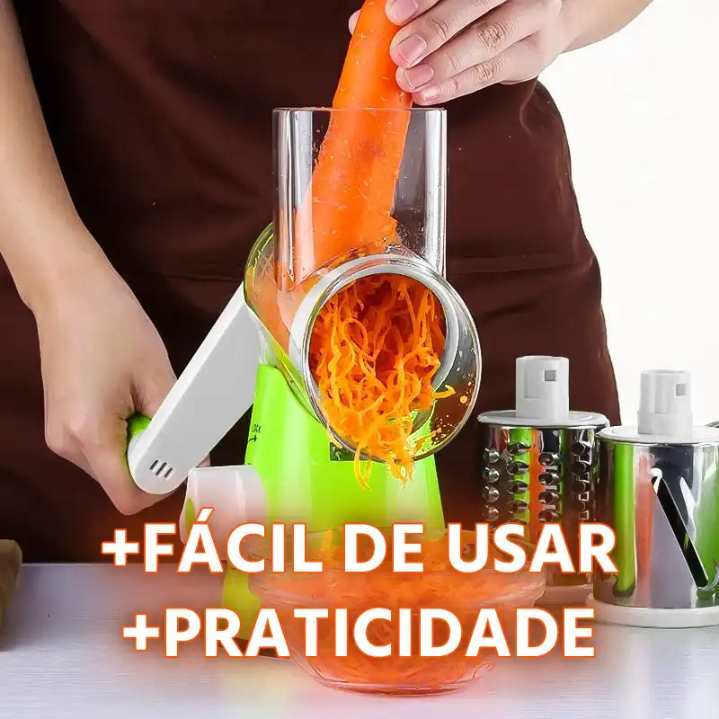 Ralador de Legumes 3 em 1 MultiCut Mega Certo