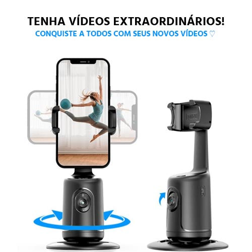 Estabilizador Gimbal Selfiegram Pro 4 em 1 Mega Certo