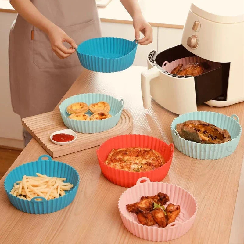 Protetor para Air Fryer Reutilizável de Silicone Mega Certo