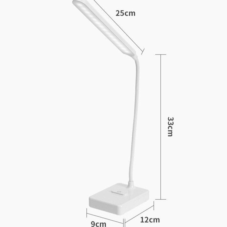 Luminária de Mesa Giratória Recarregável Intensidade Ajustável Mega Certo