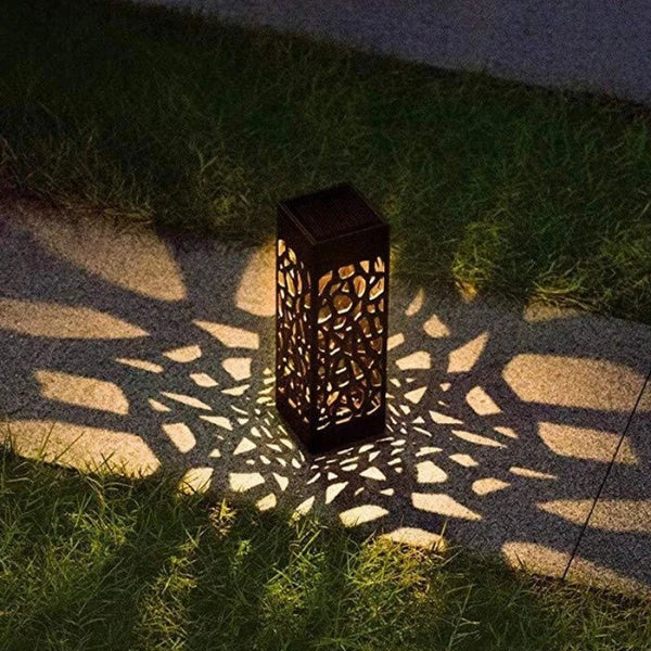 Refletor Solar LED Hollow Preto IP45