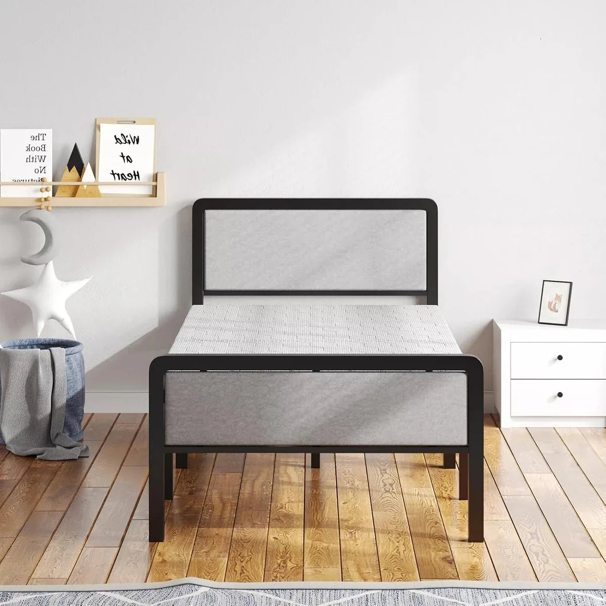 Cama Dobrável Solteiro Premium Portátil em Aço