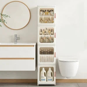 Armário Organizador Dobrável Multiuso Lacusmall Branco