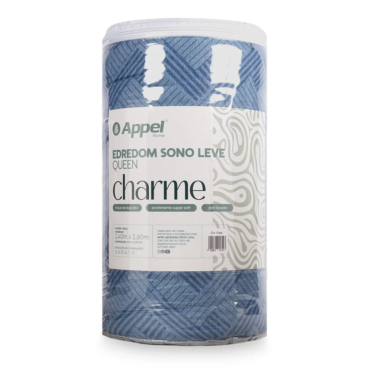 Edredom King Charme Sono Leve Appel Home Edge