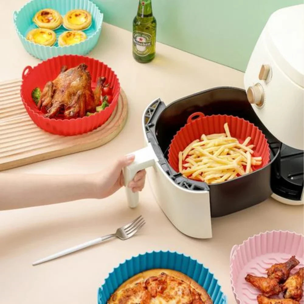Protetor para Air Fryer Reutilizável de Silicone Mega Certo