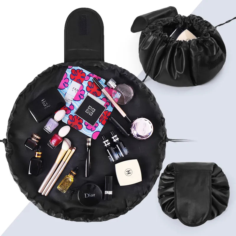 Bolsa de Maquiagem Necessaire com Fechamento de Cordinha GlamBag Mega Certo