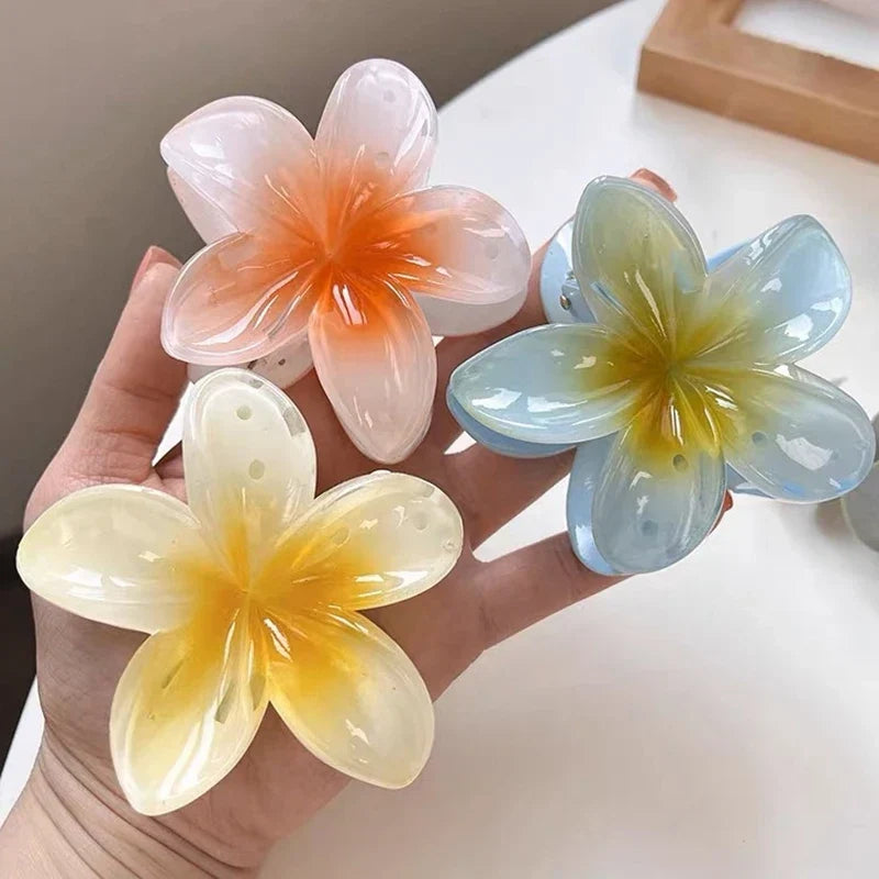 Prendedor Presilha Piranha de Flor Blogueira Praiana Mega Certo