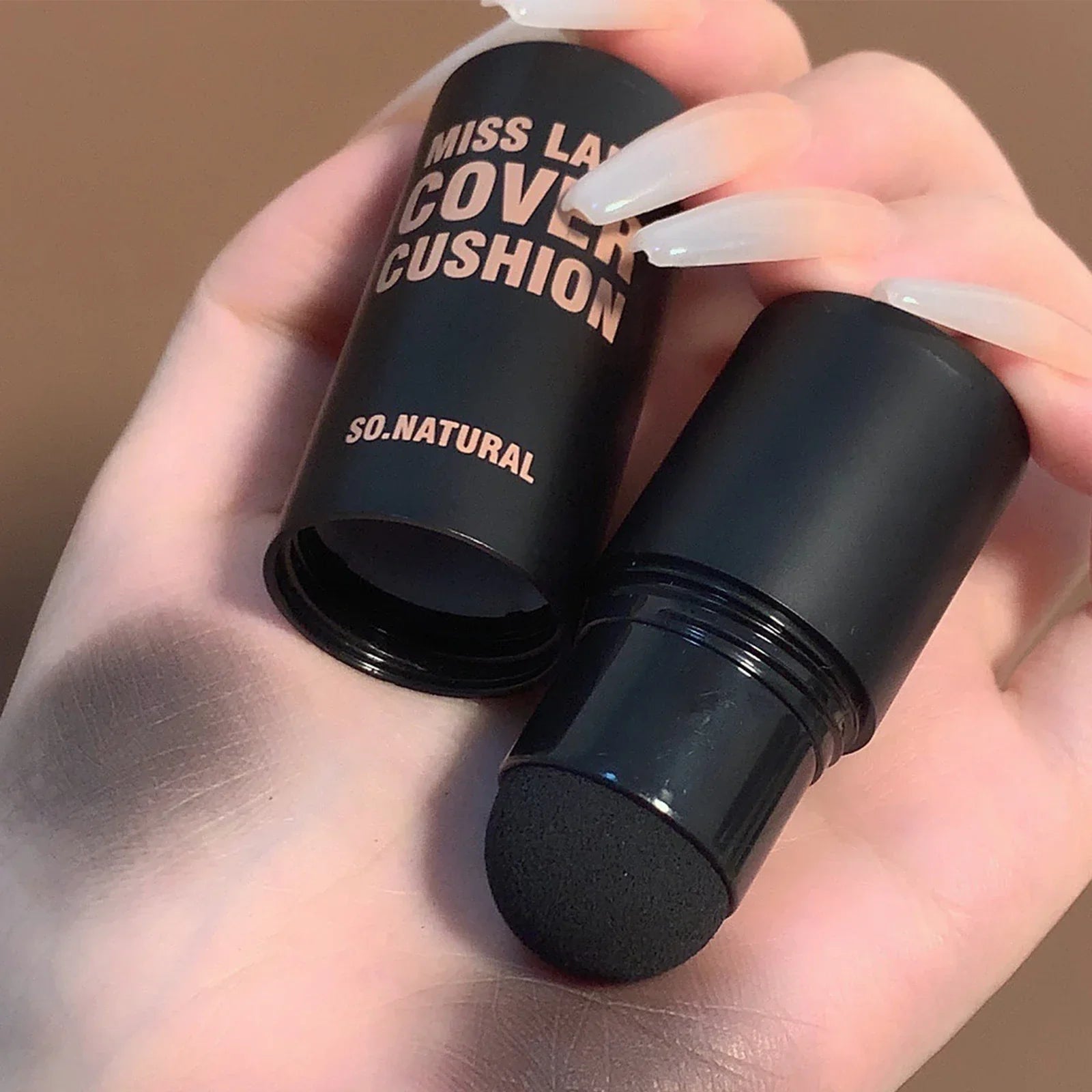 Preenchimento de Maquiagem Capilar à Prova D'Água Natural Unissex FillHair Mega Certo