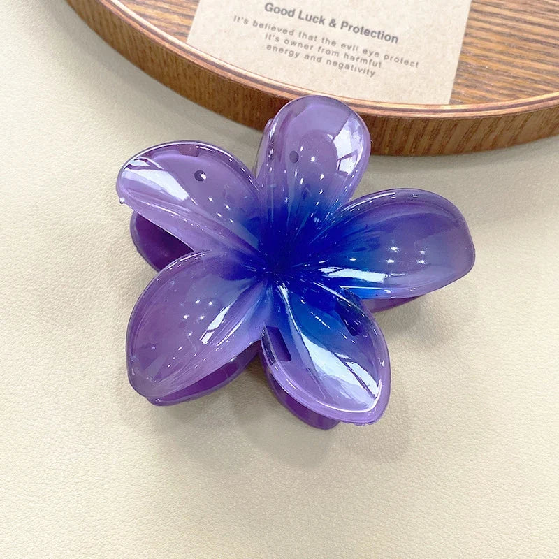Prendedor Presilha Piranha de Flor Blogueira Praiana Mega Certo