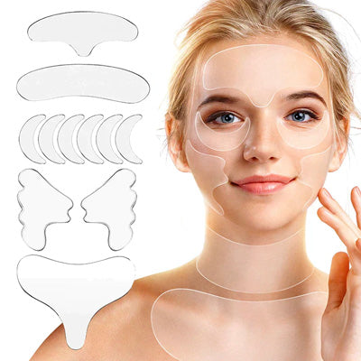 Adesivos de Silicone Anti Rugas Reutilizável Mega Certo