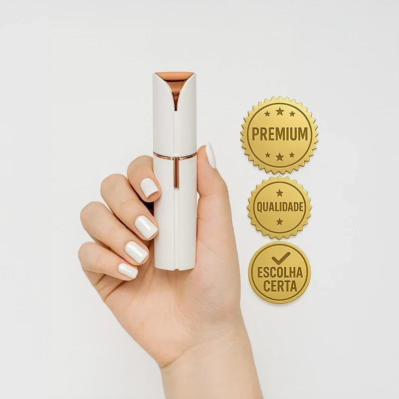 Batom Depilador Facial Buço Rosto Portátil SkinGlam Mega Certo