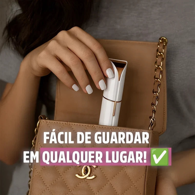 Batom Depilador Facial Buço Rosto Portátil SkinGlam Mega Certo