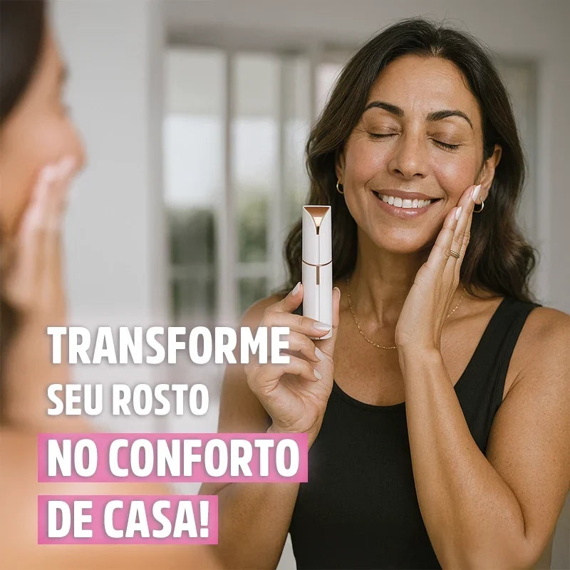 Batom Depilador Facial Buço Rosto Portátil SkinGlam Mega Certo