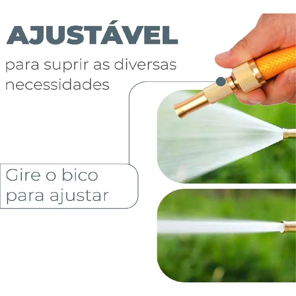 Bico Esguicho de Mangueira Pistola Alta Pressão TurboJet Mega Certo