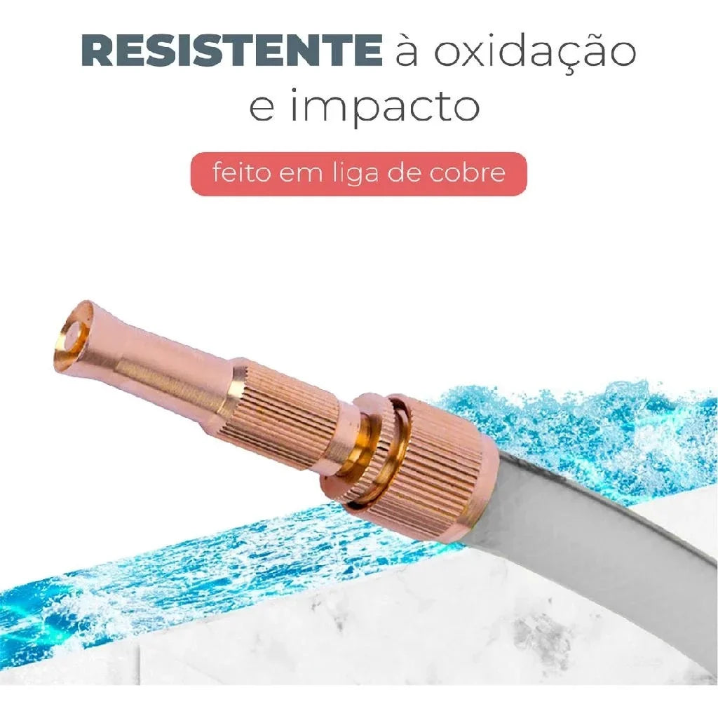Bico Esguicho de Mangueira Pistola Alta Pressão TurboJet Mega Certo