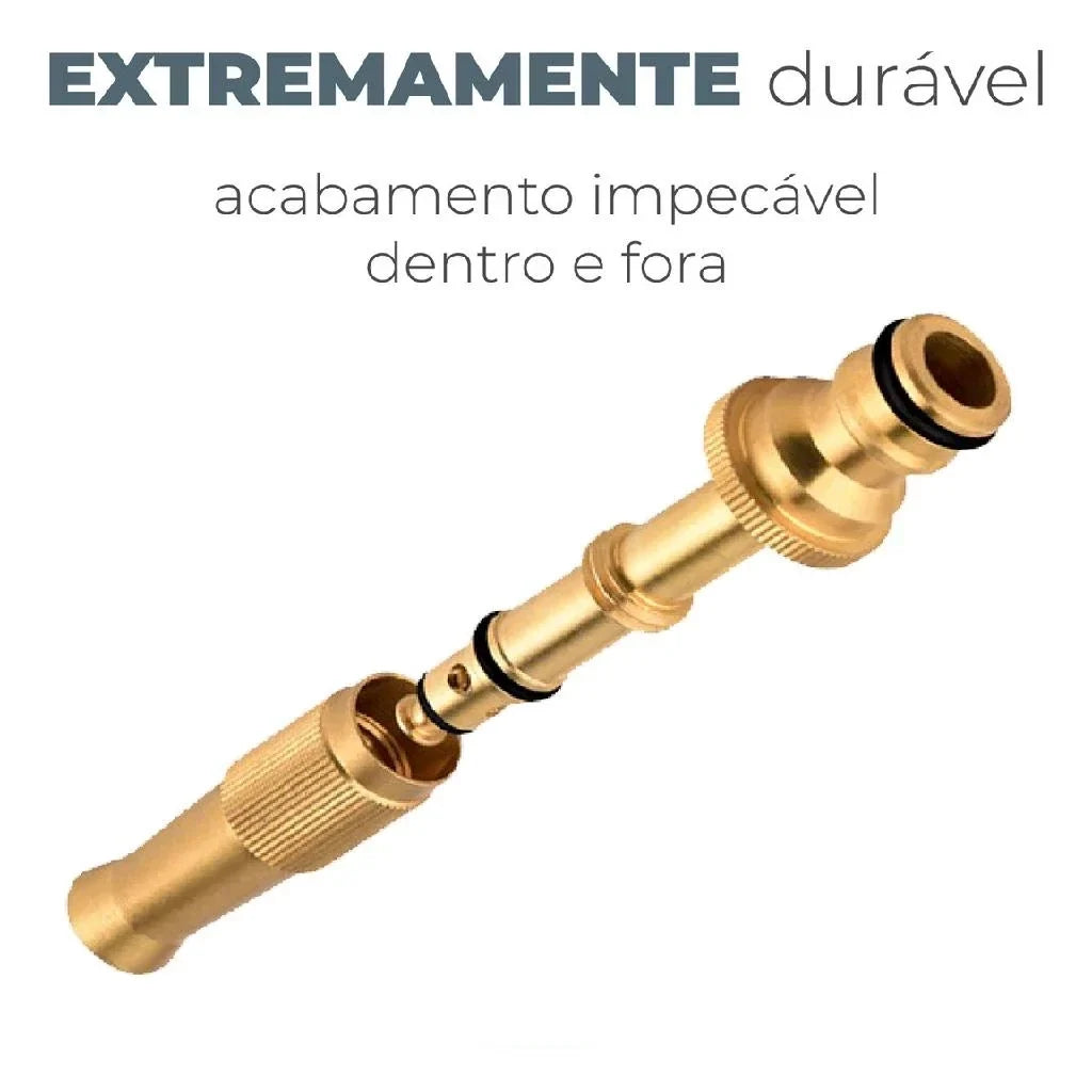 Bico Esguicho de Mangueira Pistola Alta Pressão TurboJet Mega Certo