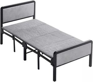 Cama Dobrável Solteiro Premium Portátil em Aço