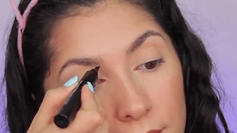 Caneta Fio a Fio Natural Microblading para Sobrancelha à Prova D'água Mega Certo