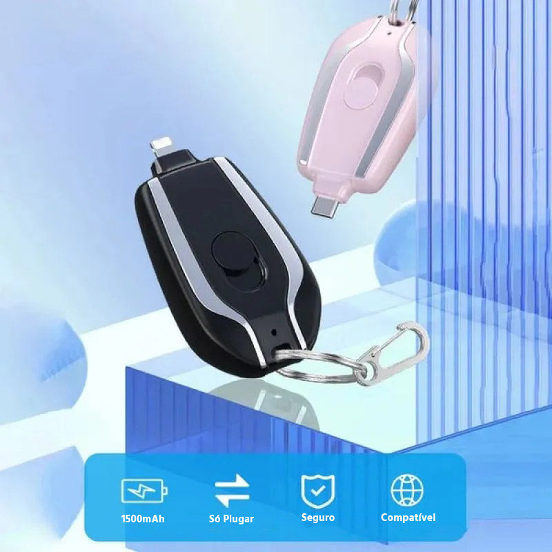 Carregador Portátil Chaveiro KeyBoost Mega Certo