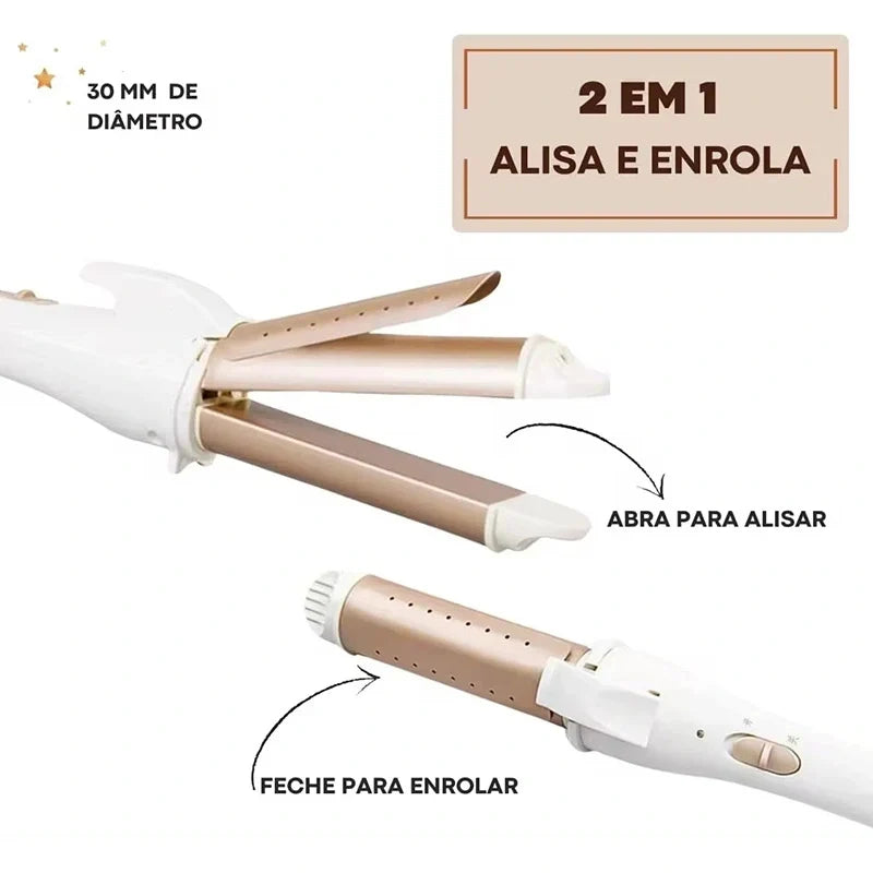 Chapinha e Babyliss StyloFusion 2 em 1 Mega Certo