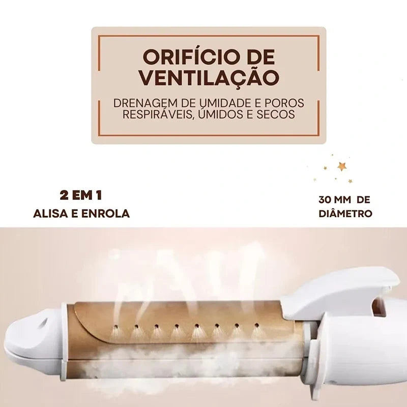 Chapinha e Babyliss StyloFusion 2 em 1 Mega Certo