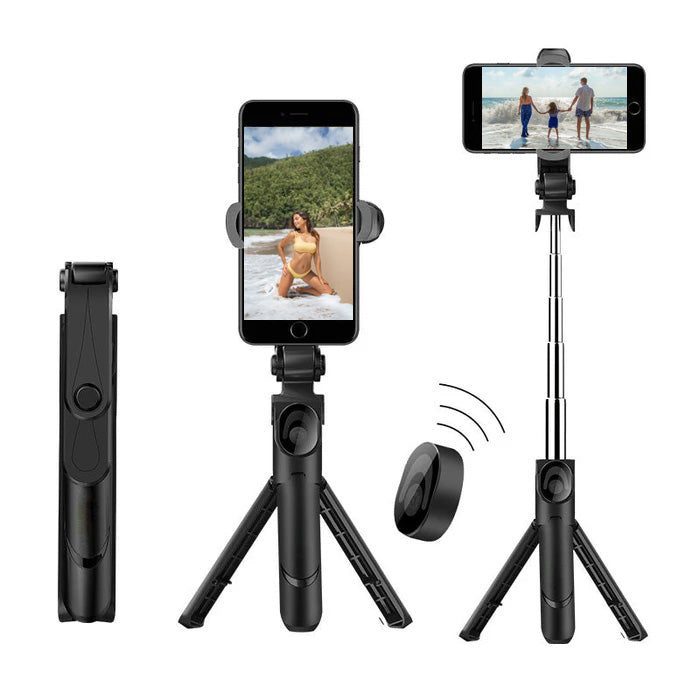 Tripé Bastão de Selfie 3 em 1 com Bluetooth Selfiegram Mega Certo