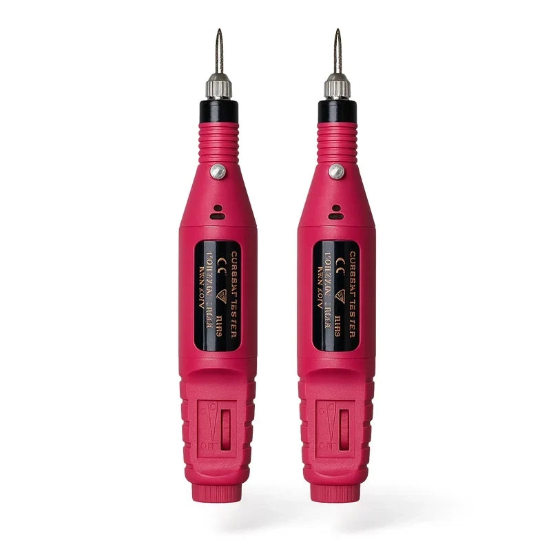 Lixa de Unha Elétrica Profissional Mega Certo Megapen 6 em 1 Bivolt
