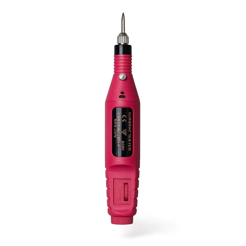 Lixa de Unha Elétrica Profissional Mega Certo Megapen 6 em 1 Bivolt