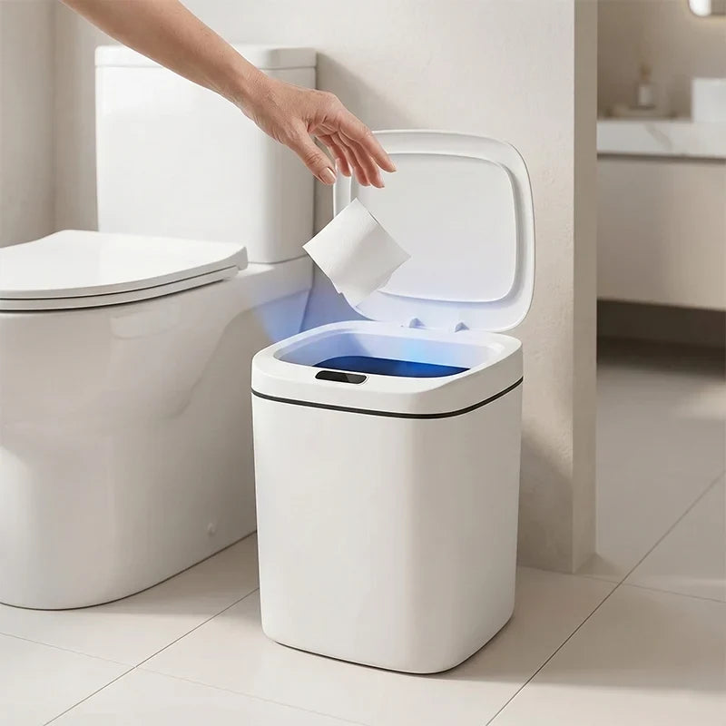 Lixeira Automática Smart 13 Litros com Sensor de Proximidade e Toque Mega Certo