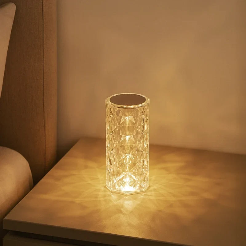 Luminária de Cristais com 16 Cores Recarregável Lumos Mega Certo