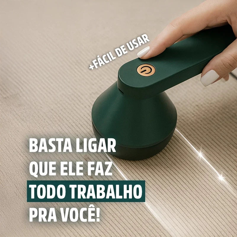 Removedor de Bolinhas Elétrico Sem Fio LintFree Mega Certo