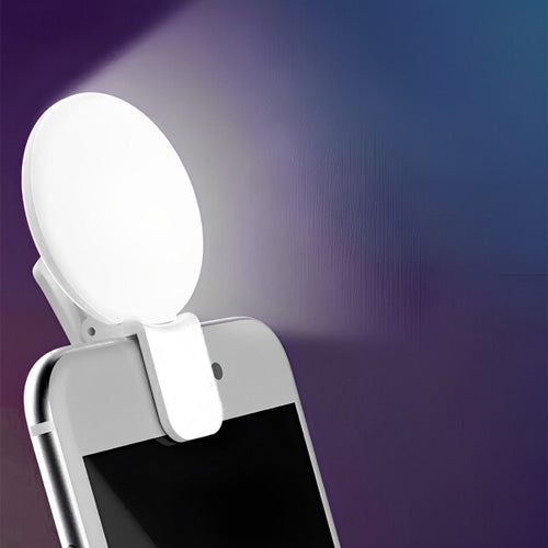 Ring Light Clipe Anel de Luz para Selfie Flash Celular Mega Certo