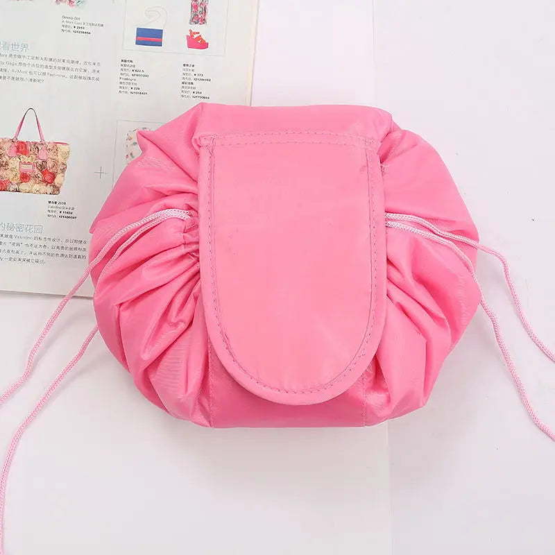Bolsa de Maquiagem Necessaire com Fechamento de Cordinha GlamBag Mega Certo