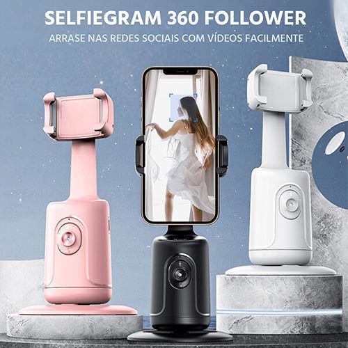 Estabilizador Gimbal Selfiegram Pro 4 em 1 Mega Certo