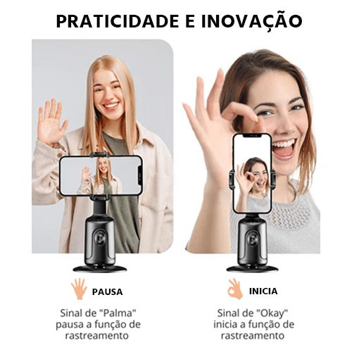 Estabilizador Gimbal Selfiegram Pro 4 em 1 Mega Certo