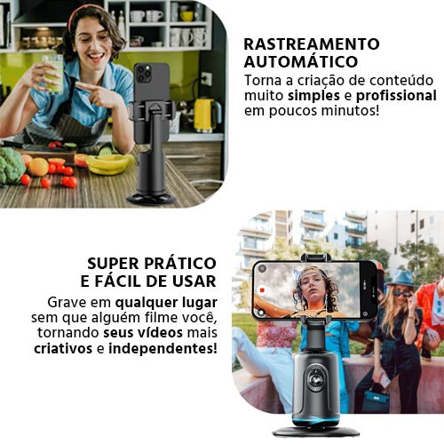Estabilizador Gimbal Selfiegram Pro 4 em 1 Mega Certo