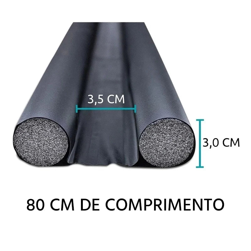Veda Porta Ajustável Rolinho Duplo 80 cm RollPro Mega Certo