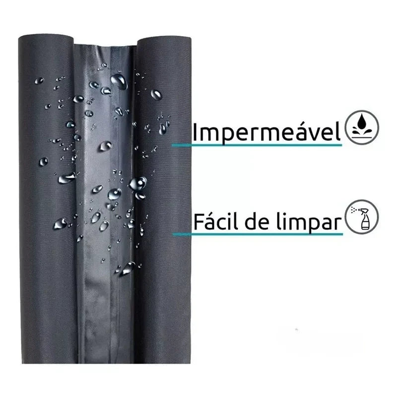 Veda Porta Ajustável Rolinho Duplo 80 cm RollPro Mega Certo
